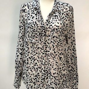 Cloth & Stone animal print blouse